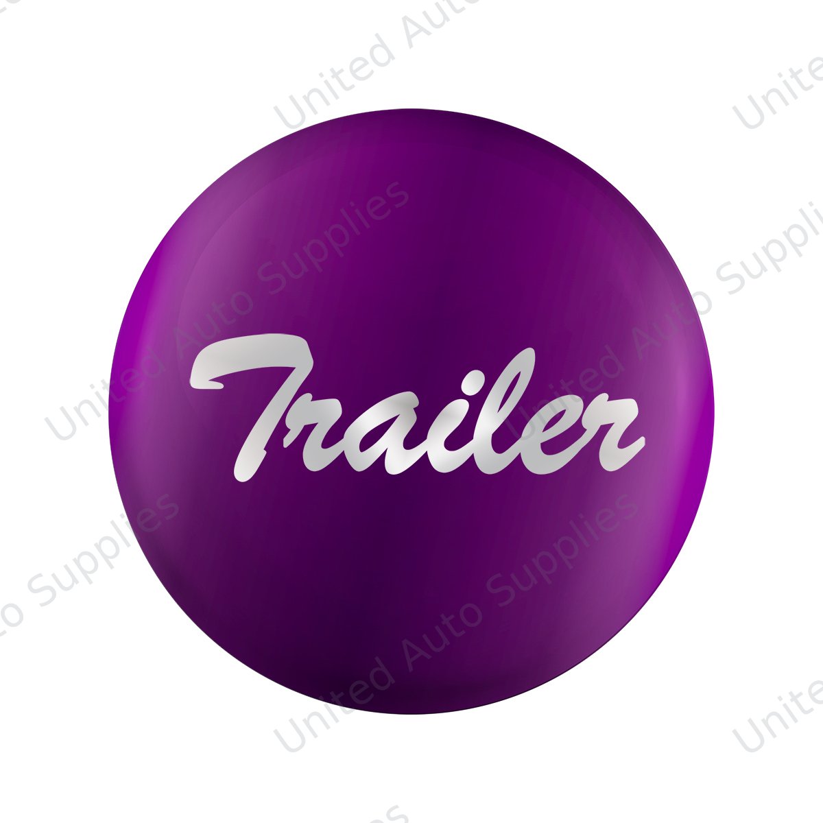 "Trailer" Glossy Air Valve Knob Candy Color Sticker - Candy Purple