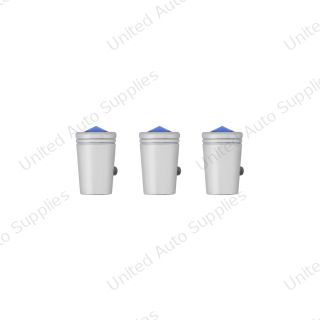 Mini Toggle Switch Extension With Blue Crystal For Kenworth (Card of 3)