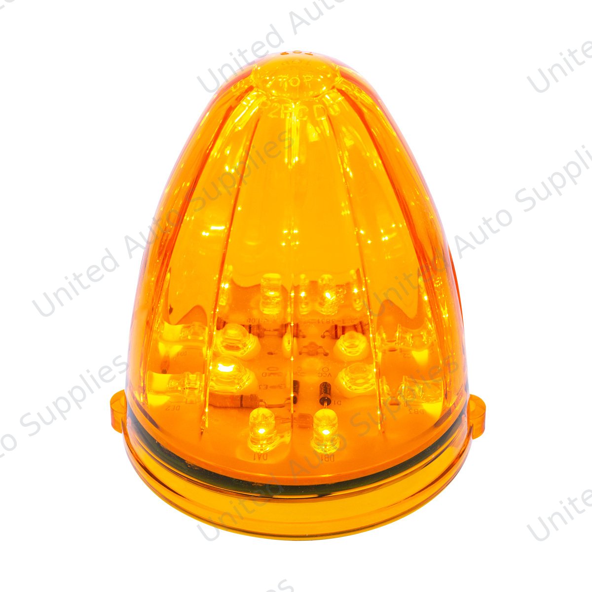 19 LED Watermelon Grakon 1000 Cab Light - Amber LED/Amber Lens