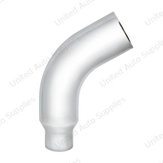 Chrome 58 Degree Angled Exhaust Elbow For Peterbilt 379 - 7" OD To 5" OD