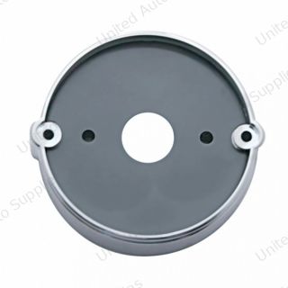 Chrome LED Light Flush Mount Base For Grakon 1000 Style Lights (Bulk)