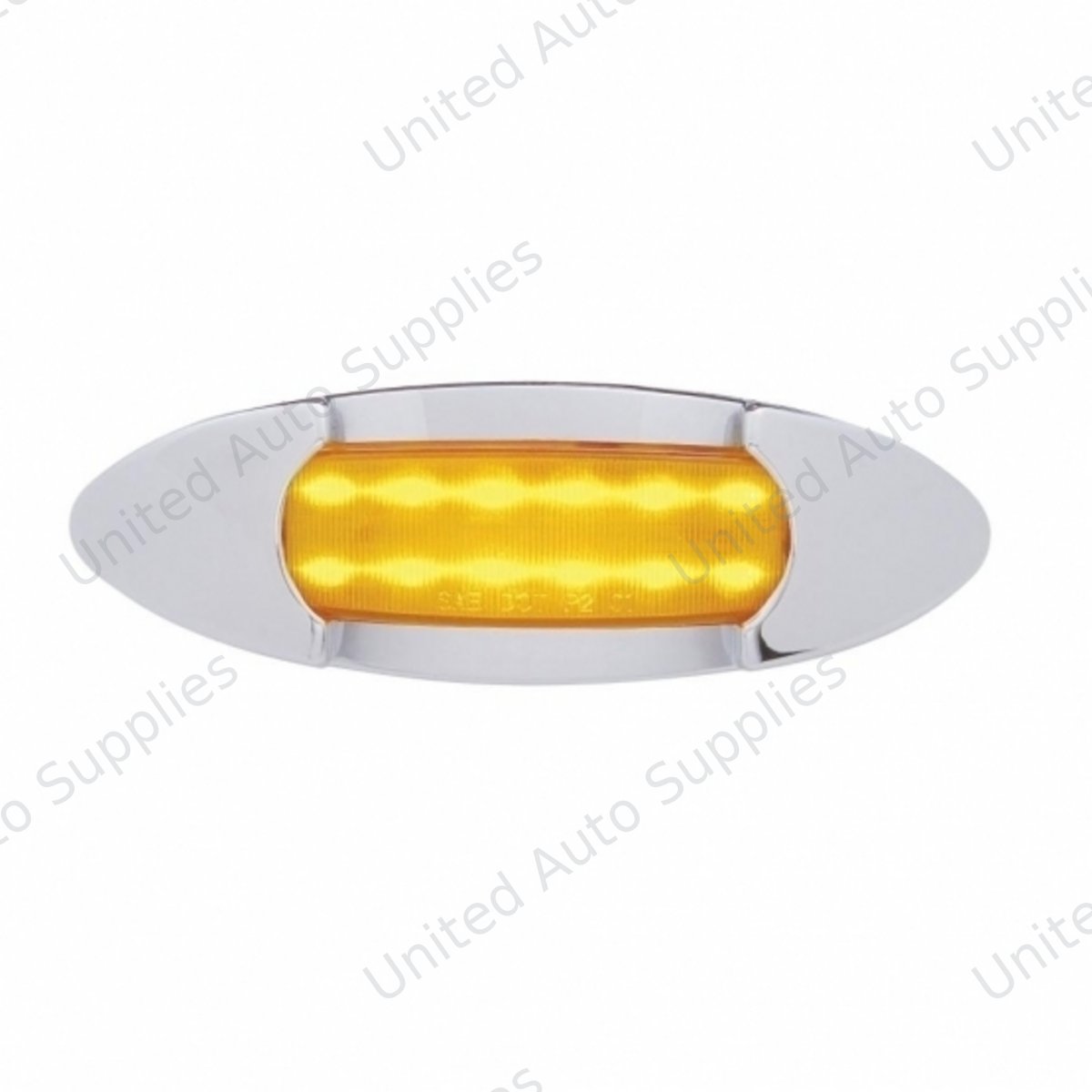 12 LED Maverick Light (Clearance/Marker) - Amber LED/Amber Lens