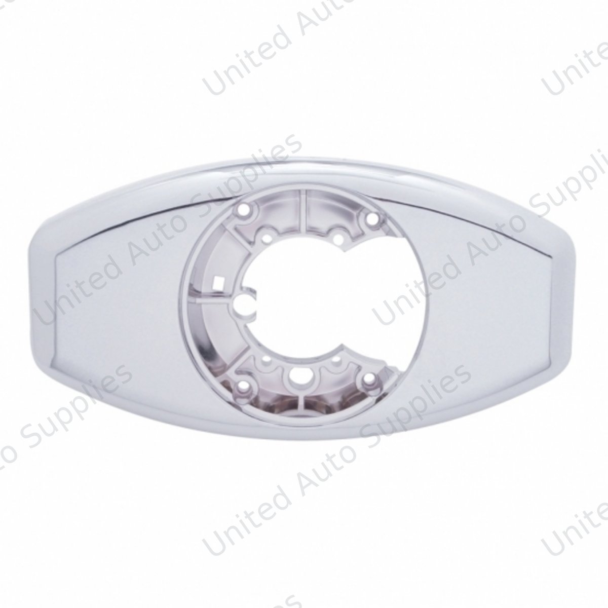 Chrome Upper Steering Top Cover For 1997-2001 Kenworth W900/T800 And Peterbilt 379/378