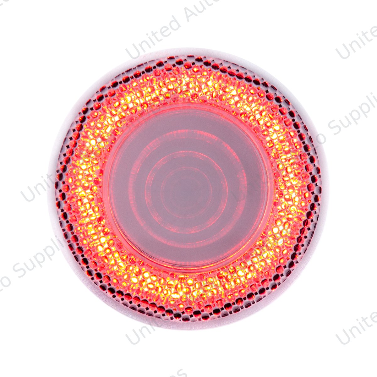 Mirage 12 LED 2.5" Clearance/Marker Light - Red LED/Clear Lens