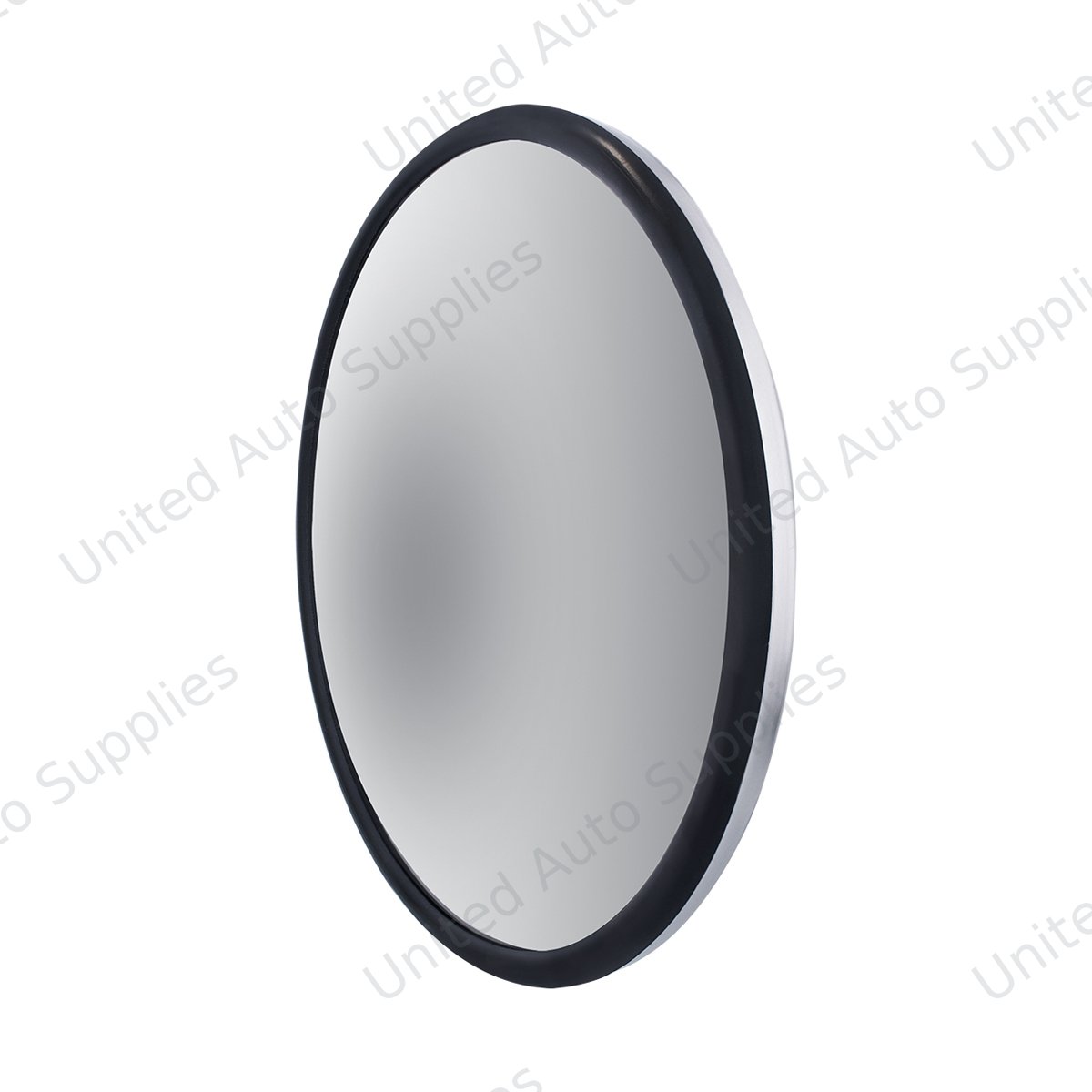 7-1/2" 430 Stainless Steel 320R Convex Mirror - Centered Mounting Stud