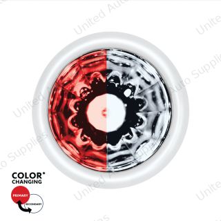 Double Fury UltraBurst 9 LED Dual Function 1-1/2" Watermelon Clearance/Marker Light-Red & White LED