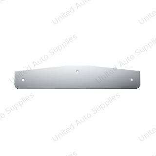 4" X 20" Chrome Standard Bottom Mud Flap Plate - Bolt Thru
