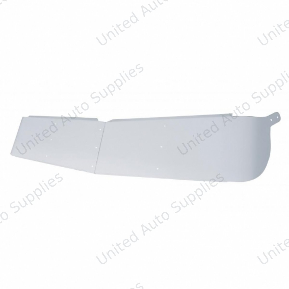 12" Stainless Curved Windshield Drop Visor For 1995-2006 Kenworth W900