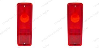 Tail Light Lens (2pcs) For 1967-72 Chevy & GMC Panel Truck & Suburban