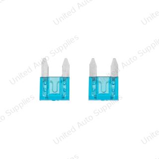 15 Amp Blue Mini Fuse (2-Pack)