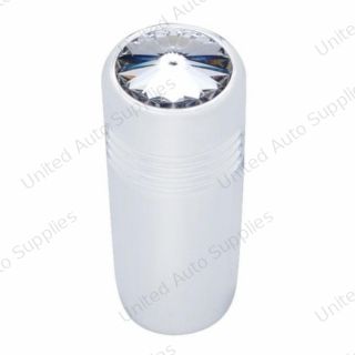 1-5/8" Short Toggle Switch Extension With Color Crystal - Clear Crystal
