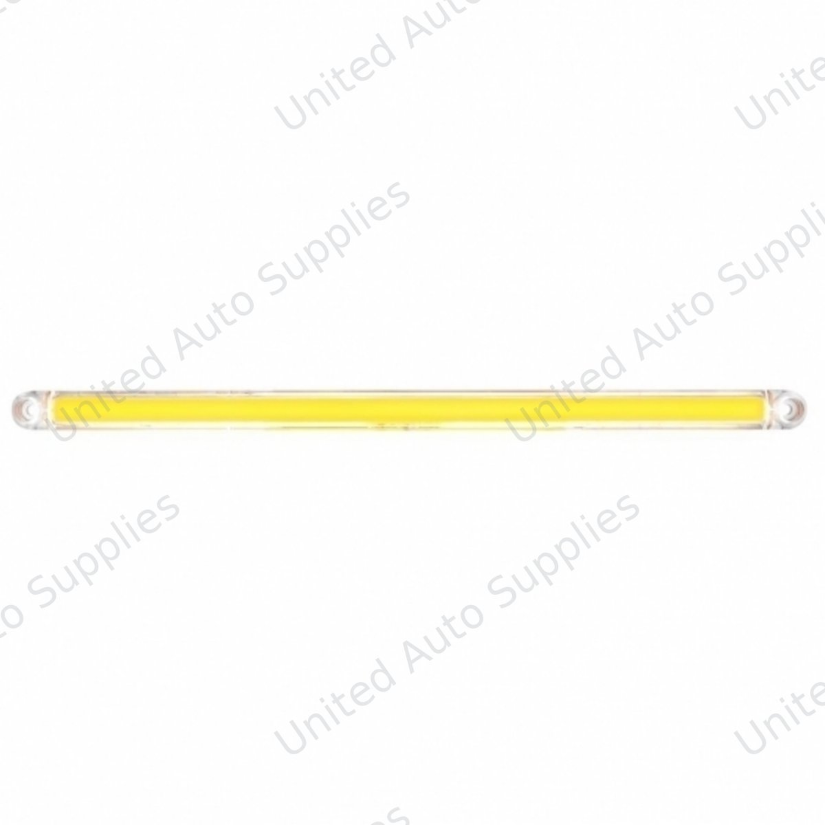 24 LED Dual Function 12" GloLight Bar (Turn Signal) - Amber LED/Clear Lens (Card)