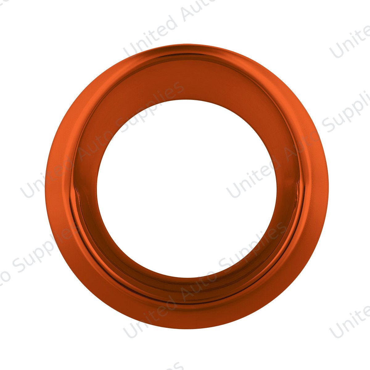 Candy Color Small Gauge Cover With Visor-Cadmium Orange