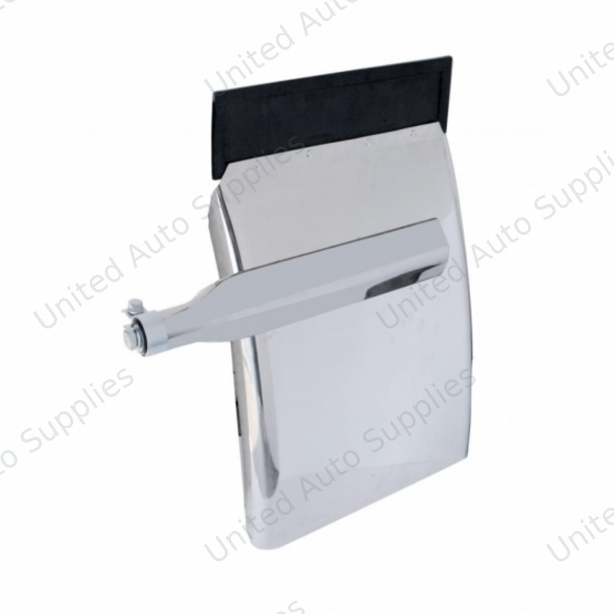 24" X 31" Deluxe Stainless Quarter Fender Set - Triangle Bracket