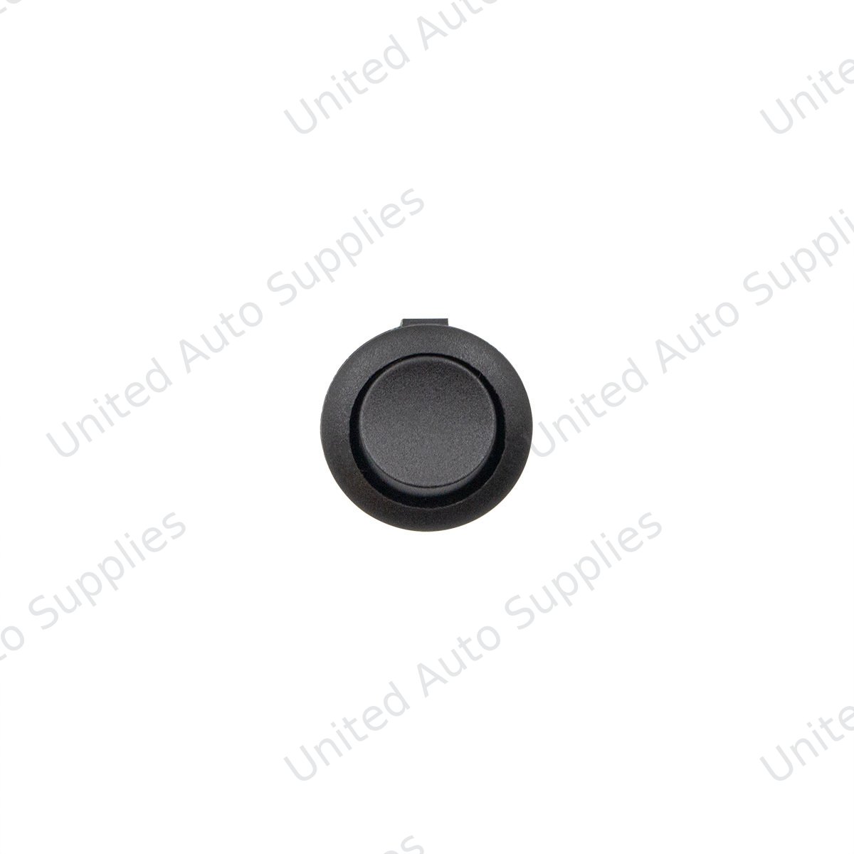 Black Non-Illum Round Rocker 10 Amp 12V On/Off 1/2" Dia. 1 Pc.