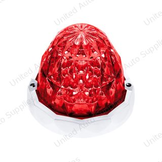 19 LED Dual Function Crystal Watermelon Light Kit With Bezel-Red LED/Red Lens