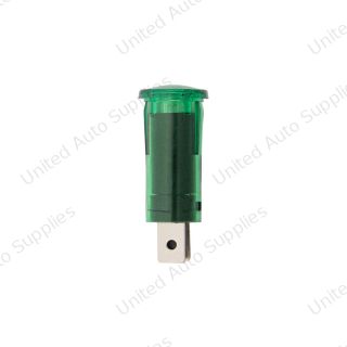 Green Warning Light 16 Amp 12V w/2 Lucar Terminals, 1 Pc.