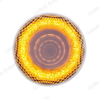 Mirage 12 LED 2.5" Clearance/Marker Light - Amber LED/Clear Lens