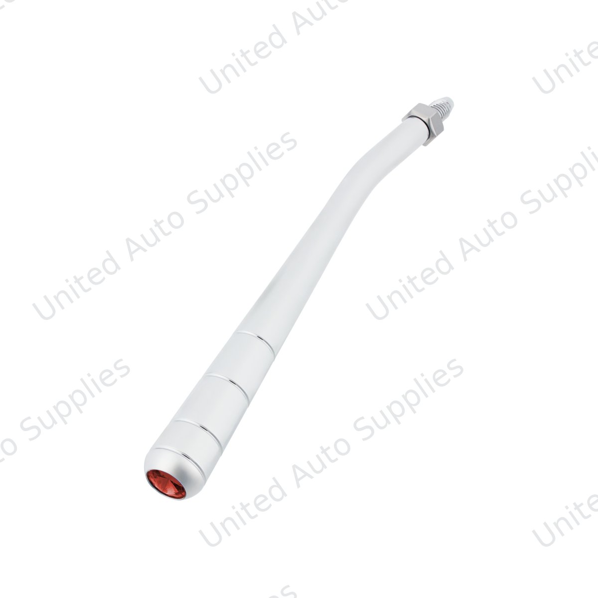 7" Trailer Brake Handle With Red Crystal