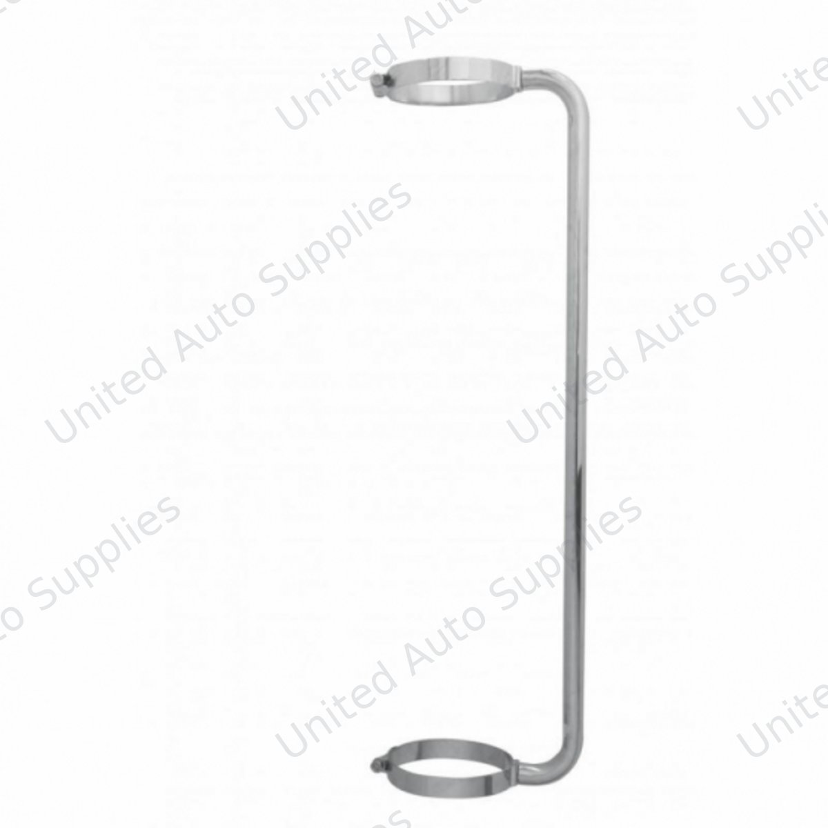 34" Chrome Exhaust Grab Handle - 5" Clamp