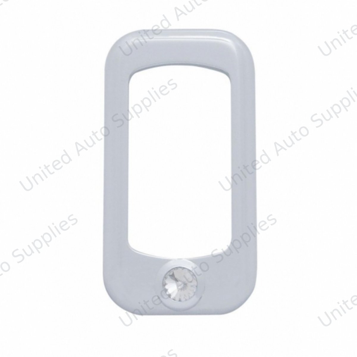Rocker Switch Bezel For Peterbilt/ Kenworth With Clear Crystal (3-Pack)