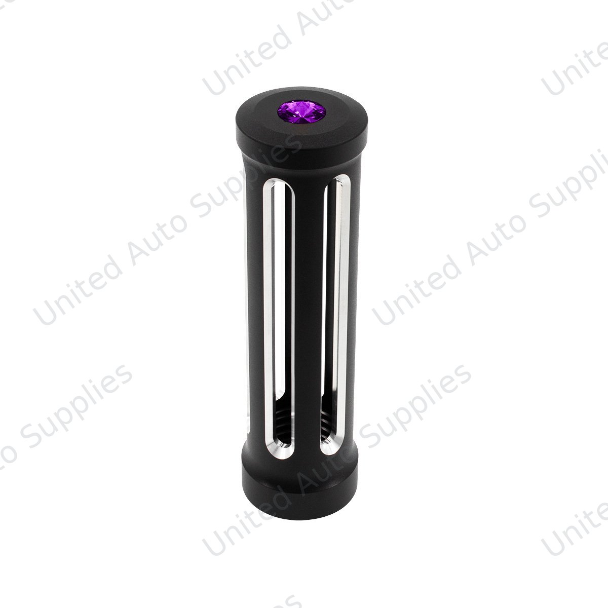 M30X3.5 Thread-On Sonoma Gearshift Knob-Purple Crystal/Matte Black