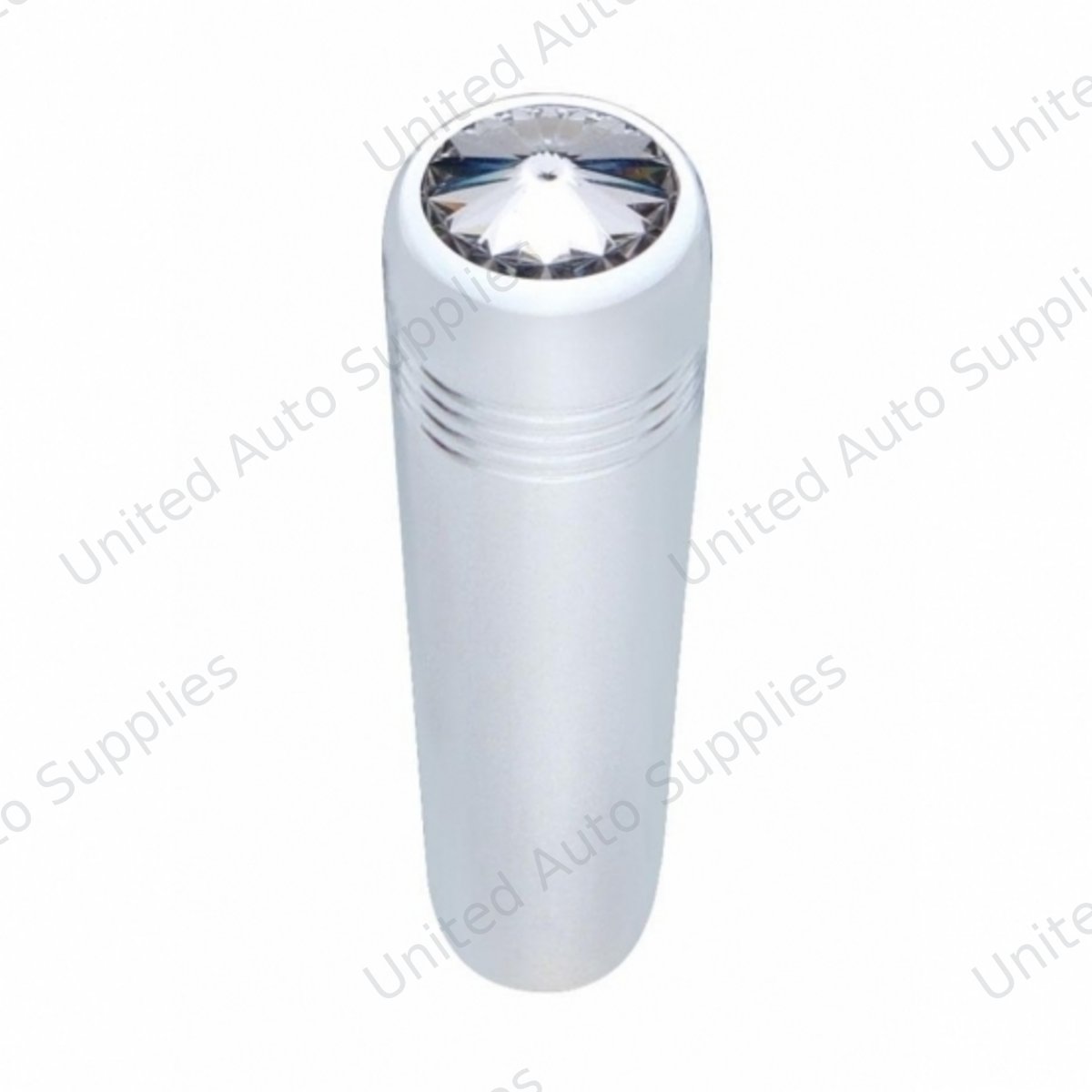 2-1/4" Long Aluminum Toggle Switch Extension With Crystal For Kenworth - Clear Crystal