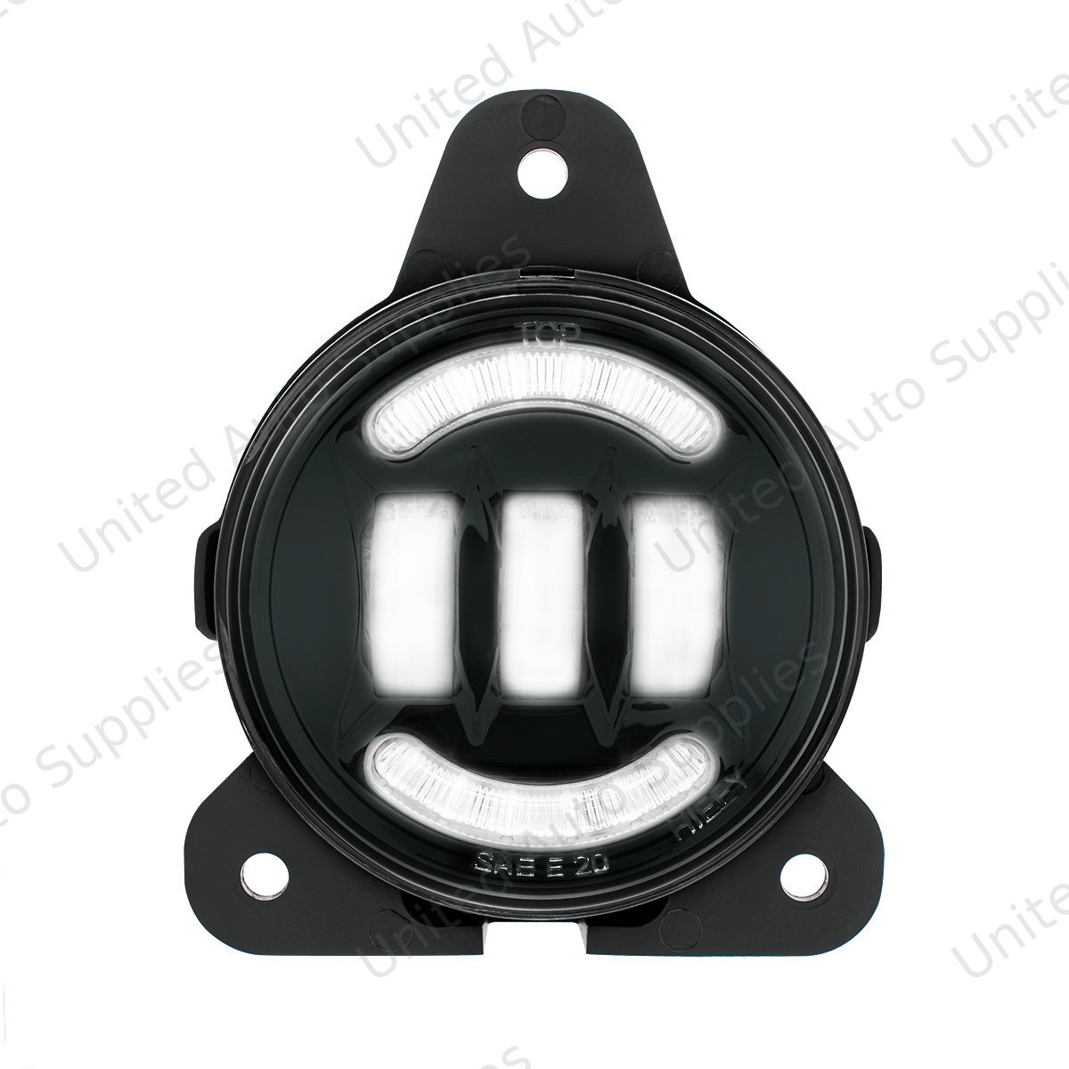 Blackout 6 LED Competition Series Projector Fog Light For 2018-2024 Volvo VNR