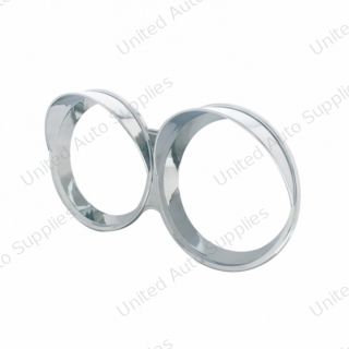 Speed/Tachometer Gauge Cover With Visor For 2006+ Kenworth