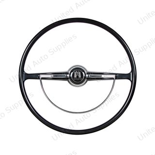 15-3/4" steering wheel for 1962-1971 Volkswagen Beetle/Karmann Ghia/Type 3 - Black