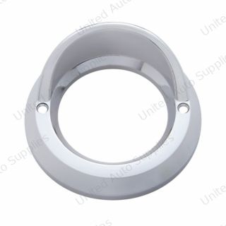 2" Light Bezel With Visor (Bulk)