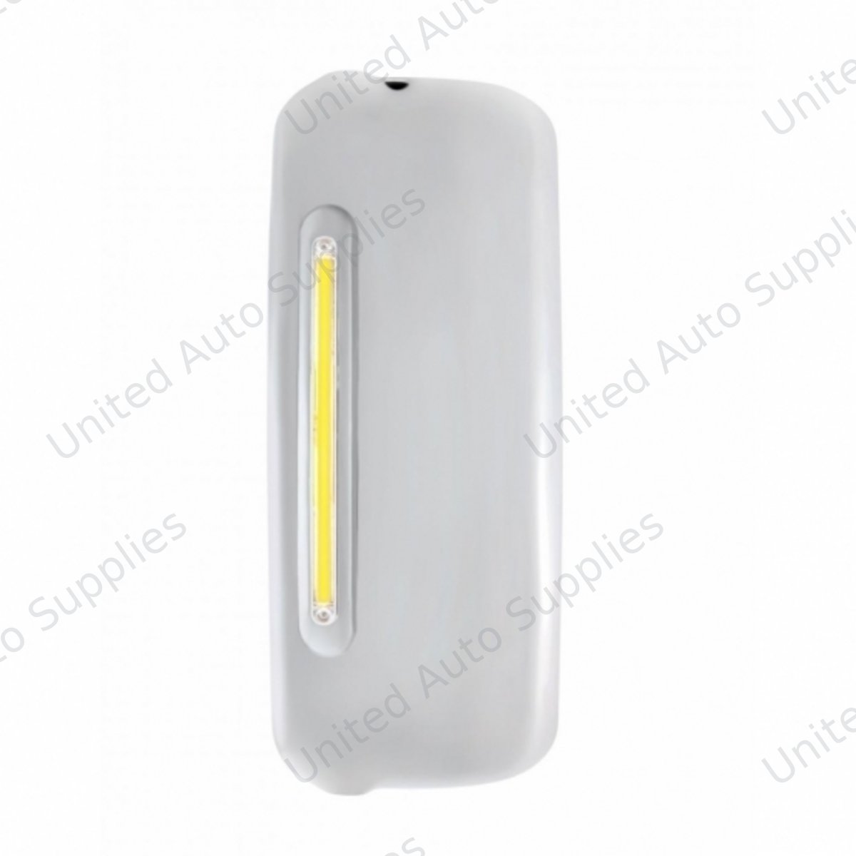 Mirror Cover With 24 Amber LED 12" GloLight For 2005+ Freightliner Century/Columbia- Driver -Clear Lens