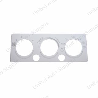 International A/C Heater Plate - 2 Button Openings
