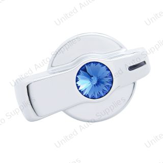 A/C Knob For Freightliner (Older Model) - Blue Crystal