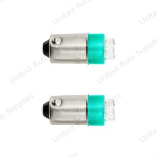 4 Micro LED 1893 Type Bulb - Green (2-Pack)