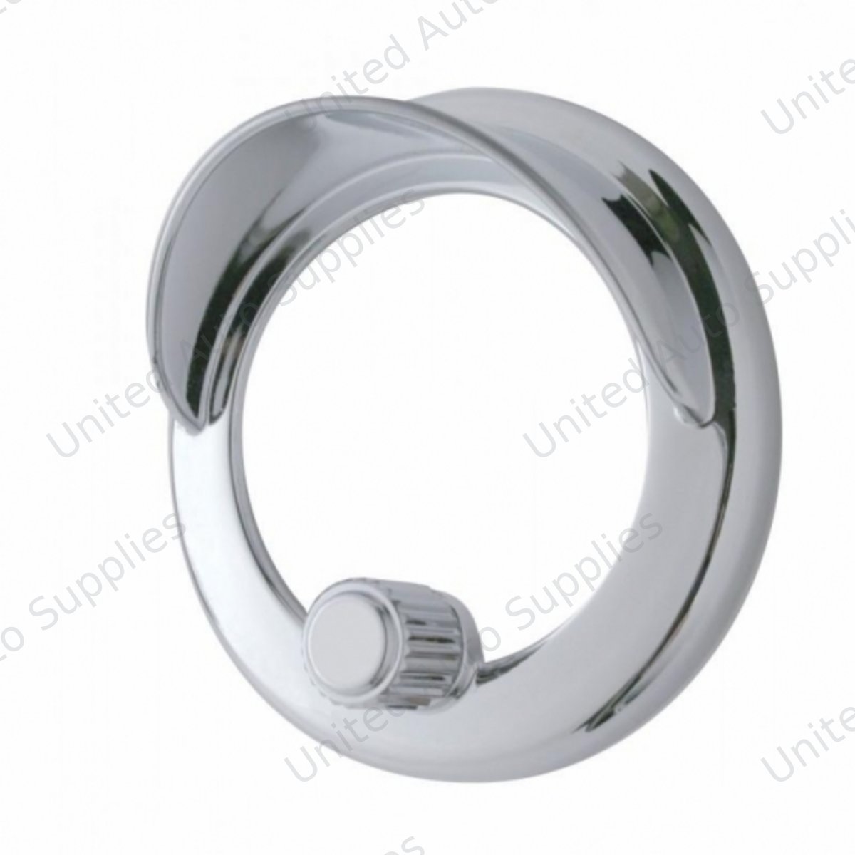 Clock Bezel With Visor For Freightliner - Plain