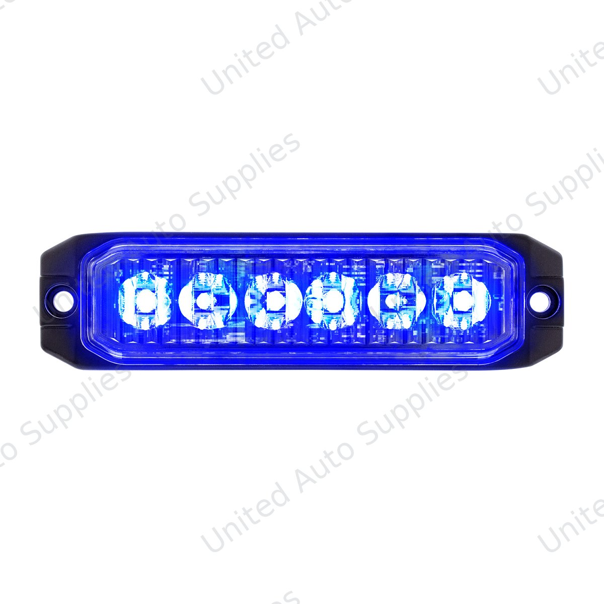 6 High Power LED "Competition Series" Slim Warning Light - Blue