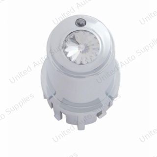Center A/C Control Knob For 2006+ Kenworth - Clear Crystal
