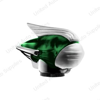 Vintage Style LED Lighted Fender Guides - Green (2-Pack)