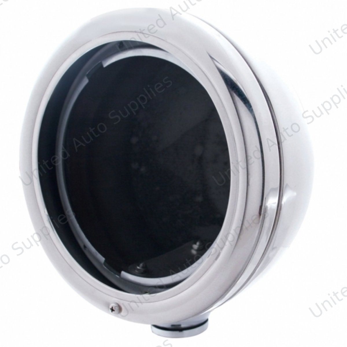 Stainless Steel "Classic" Headlight Housing - No Turn Signal