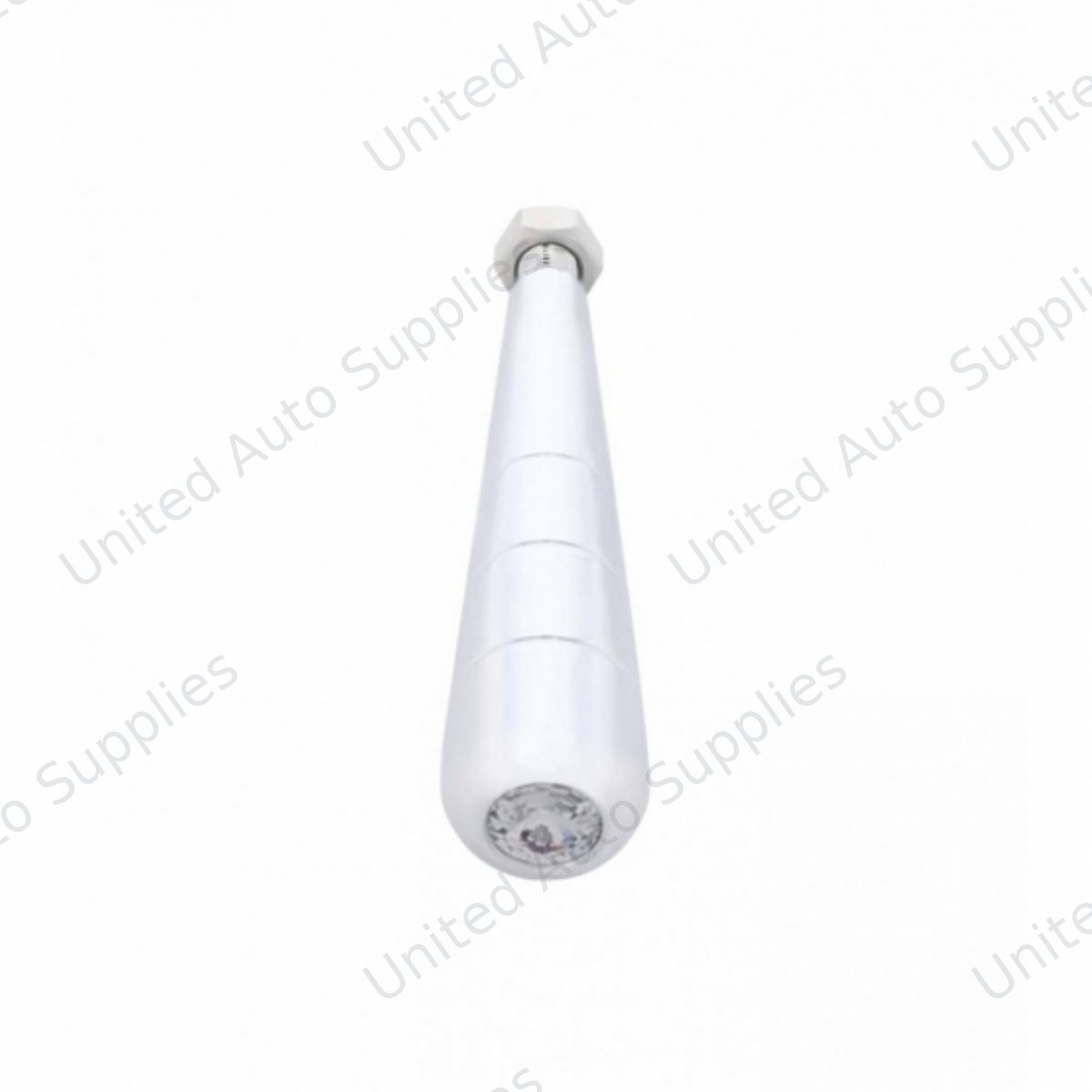 4-1/2" Trailer Brake Handle With Clear Crystal
