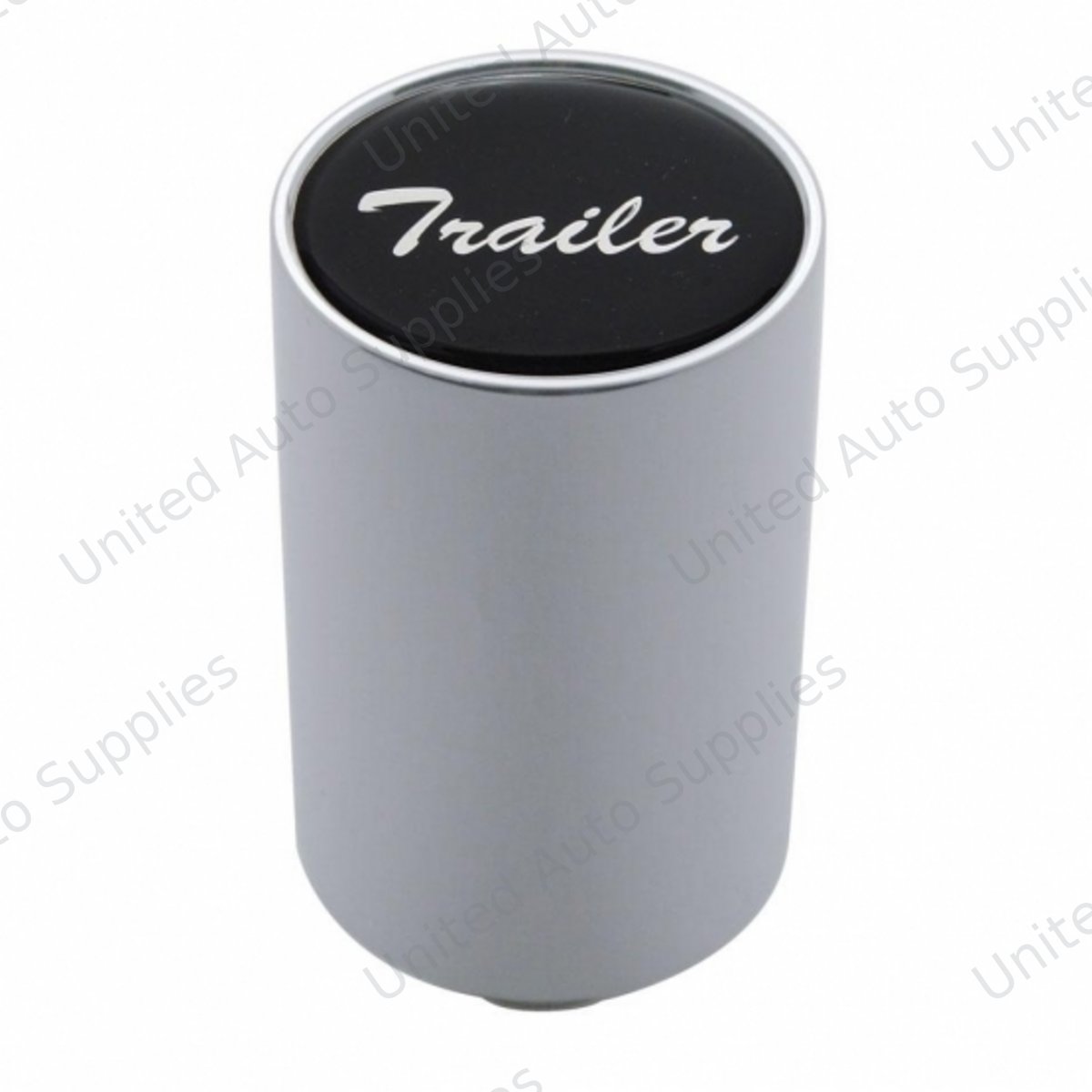 "Trailer" 3" Air Valve Knob - Black Glossy Sticker