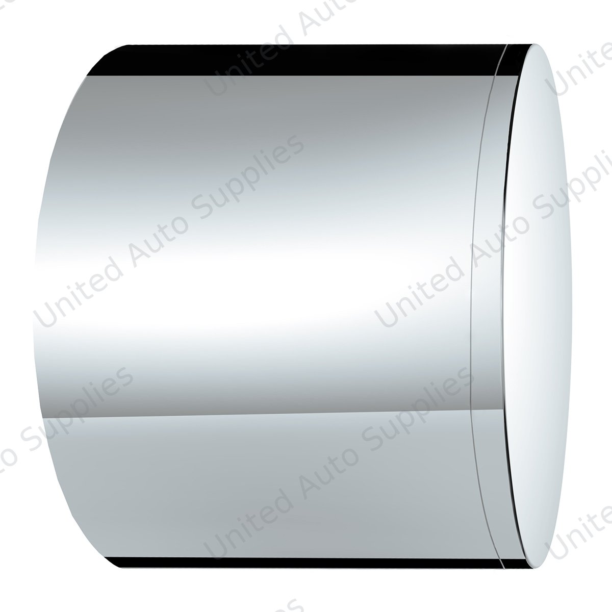 Chrome Plastic Single Hub Design Rear Axle Cover With 33mm Thread-On Nut Covers