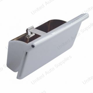 Chrome Plastic Ash Tray For 2005 & Older Peterbilt