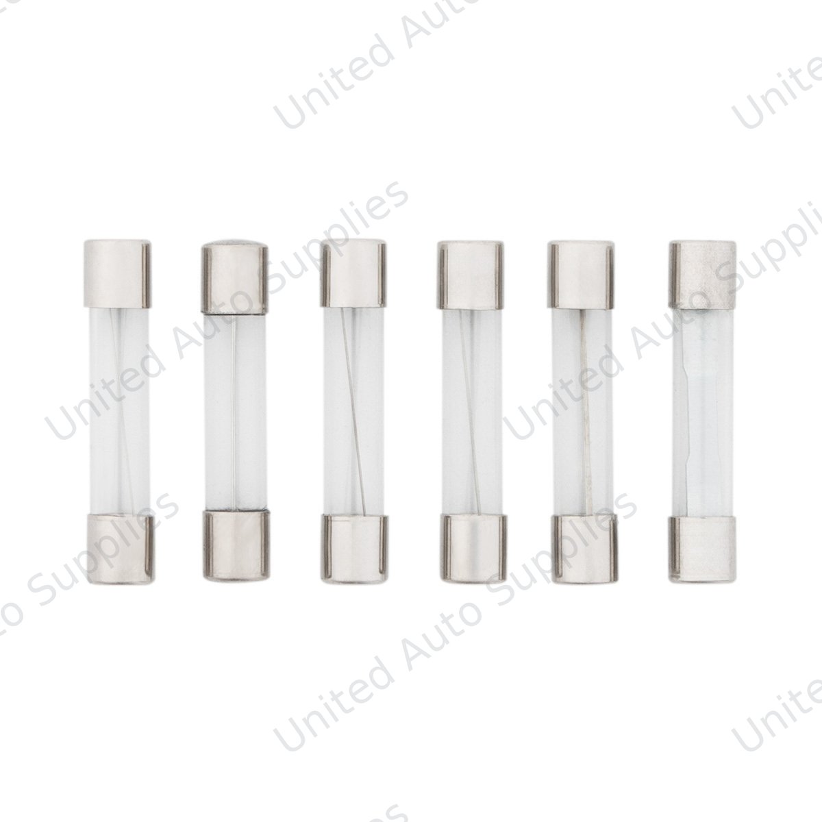British/Japanese Vehicle Fuse Kit 5,7.5,10,15,20,30 AGC Glass Fuses (6-Pack)