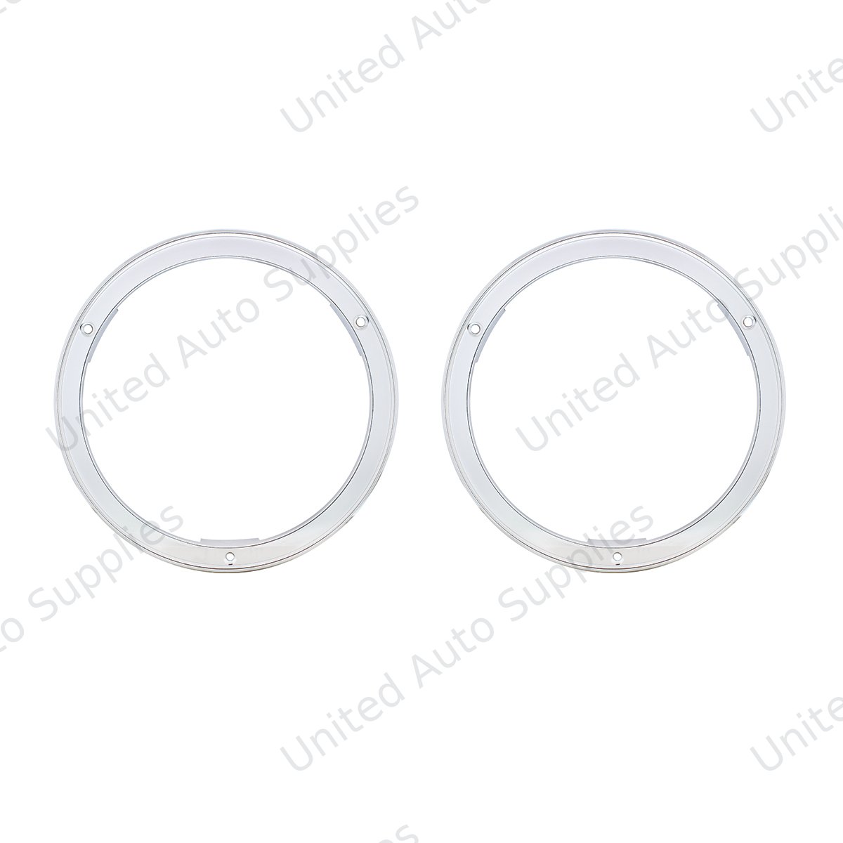 Chrome Headlight Bezel For 1963 Chevy Truck (Pair)