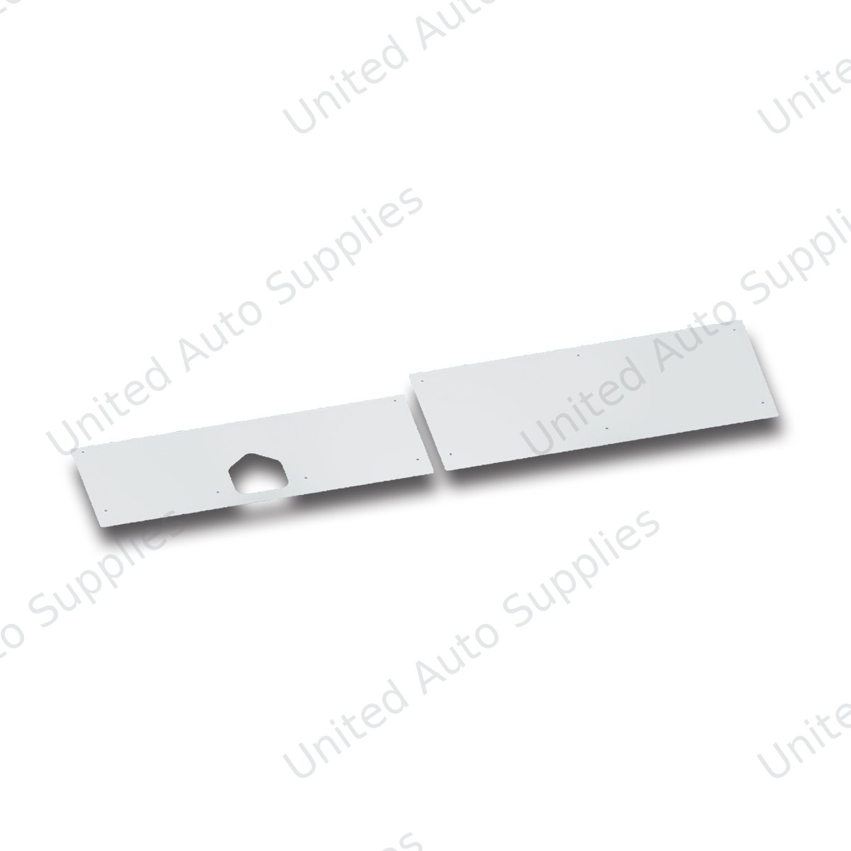 Stainless Battery/Tool Box Panel For 1993-2007 Peterbilt 378/379