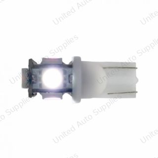 5 High Power LED 360 Degree 194 Bulb - White (2-Pack)