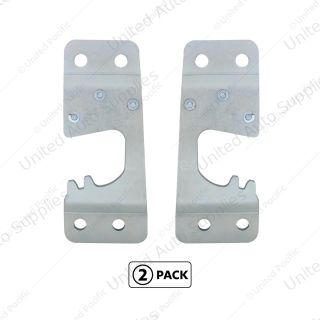 Door Latch Striker Plates For 1967-72 Chevy & GMC Truck (Pair)