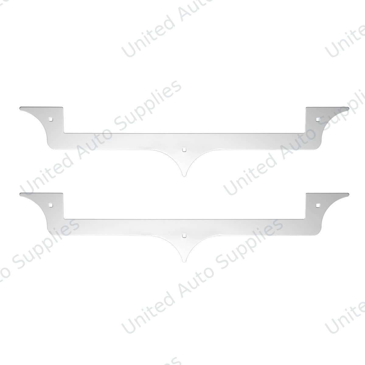 Kenworth Stainless Emblem Accent (Card of 2)